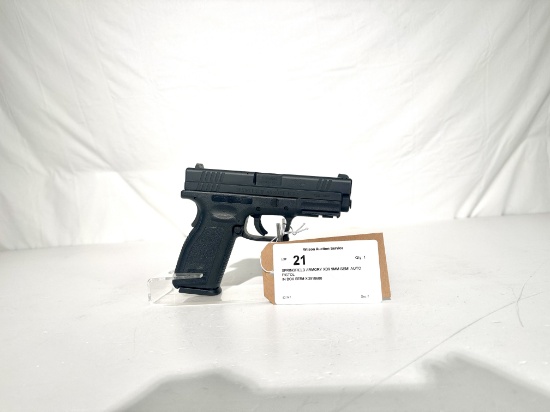 SPRINGFIELD ARMORY XD9 9MM SEMI AUTO PISTOL