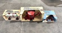3 - ERTL 1:16 TRACTOR ATTACHMENTS IN BOX