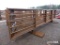 6 CATTLE PANELS 24FT W/1 GATE