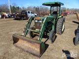 JOHN DEERE 1050 TRACTOR, CANOPY