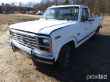 1986 FORD F-150 XLT, AUTO