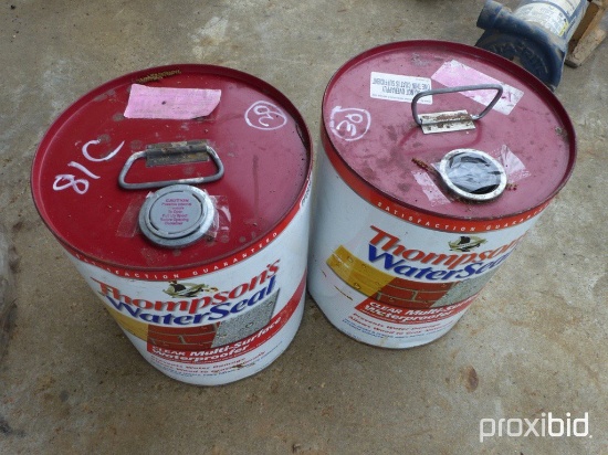 2 CANS THOMPSON'S WATER SEAL