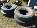 4 10.00 R22 TIRES