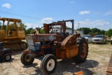 FORD 5000 TRACTOR W/SIDE BOOM MOWER