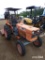 KUBOTA L235 2 WHEEL DRIVE TRACTOR W/CANOPY