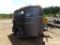 2 HORSE BUMPER PULL HORSE TRAILER