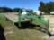 GN FLATBED TRAILER (GREEN) SINGLE AXLE (NO TITLE)