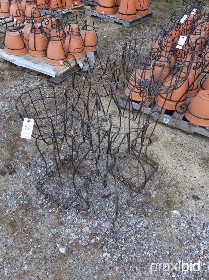 4 PLANT STANDS