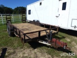 2005 MCLAIN GN FLATBED TRAILER DOVETAIL & RAMPS