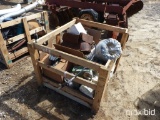 PALLET OF TRUCK PARTS, CHAINFALL & TIME CLOCK