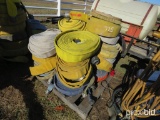 PALLET W/ FIRE HOSES (APPROX 22)