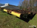 1980 NABORS LOWBOY TRAILER W/DOVETAIL & RAMPS