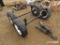 (2) AXLES W/TIRES & HITCH