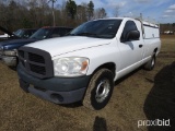 08 DODGE W/UTILITY BED