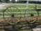 2 IRON WAGON WHEELS