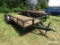 BUMPER TRAILER 16FT PIPE TOP