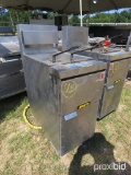 ANETS STAINLESS 2 BAY FRYER