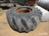 SKIDDER TIRE ON RIM