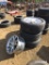 3 275/R20 TIRES W/4 RIMS