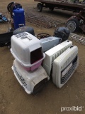 HEATERS, FISH COOKERS, BBQ PIT, PET TAXIS, MISC