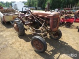 FARMALL SUPER A TRACTOR W/PLOWS