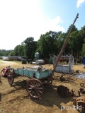 ANTIQUE HORSE DRAWN WAGON