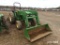 JOHN DEERE 5410 TRACTOR W/JD LOADER