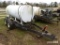 500 GALLON FUEL TANK ON TRAILER W/PUMP