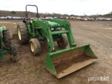 JOHN DEERE 5410 TRACTOR W/JD LOADER