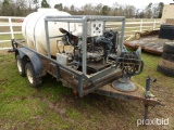 STEAM CLEANER ON TRAILER