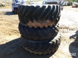 3 TRACTOR TIRES