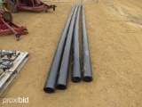 4 JOINTS 6 INCH HEAVY WALL BLACK PIPE