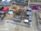 PALLET W/TOOLS & PRESSURE TEST EQUIPMENT