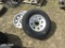 4 ALUMINUM WHEELS & 1 16 INCH TIRE