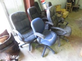 6 OFFICE CHAIRS