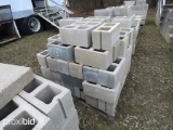 APPROX 40 CONCRETE BLOCKS