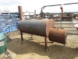 BIG METAL BBQ PIT