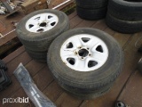 (4) P255/70R18 TIRES