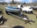 KING FISHER BOAT ON TRAILER W/EVINRUDE 70 MOTOR