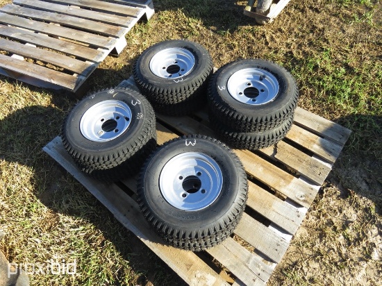 (8) DOLLY WHEELS & TIRES