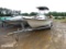 1996 STRATUS BAY BOAT ON TRAILER