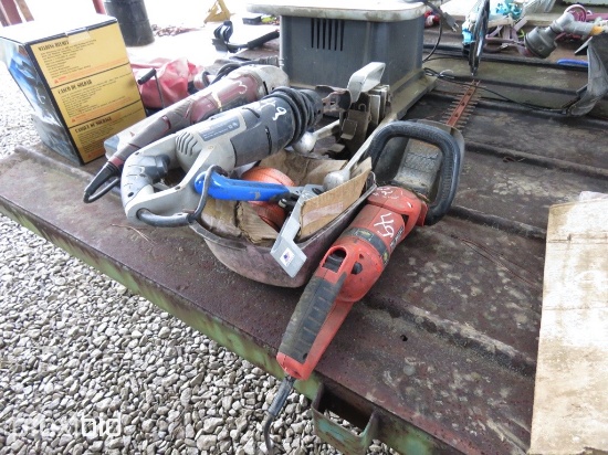 LIMB TRIMMER, RECIPROCATING SAW, GRINDER