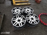 (4) 17 INCH CHEVY RIMS