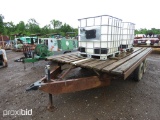 BUMPER TRAILER W/WATER TANKS