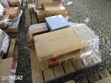 PALLET W/ BREAKER BOXES ETC