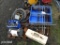 PALLET W HOSES LIGHTS REBAR HOOK BLOCK