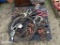 PALLET OF CHAINS AND CABLE