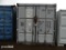 20FT METAL STORAGE CONTAINER W/CONTENTS