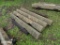 4 CONCRETE PARKING CURBS