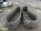 2 SMALL EXCAVATOR TRACKS